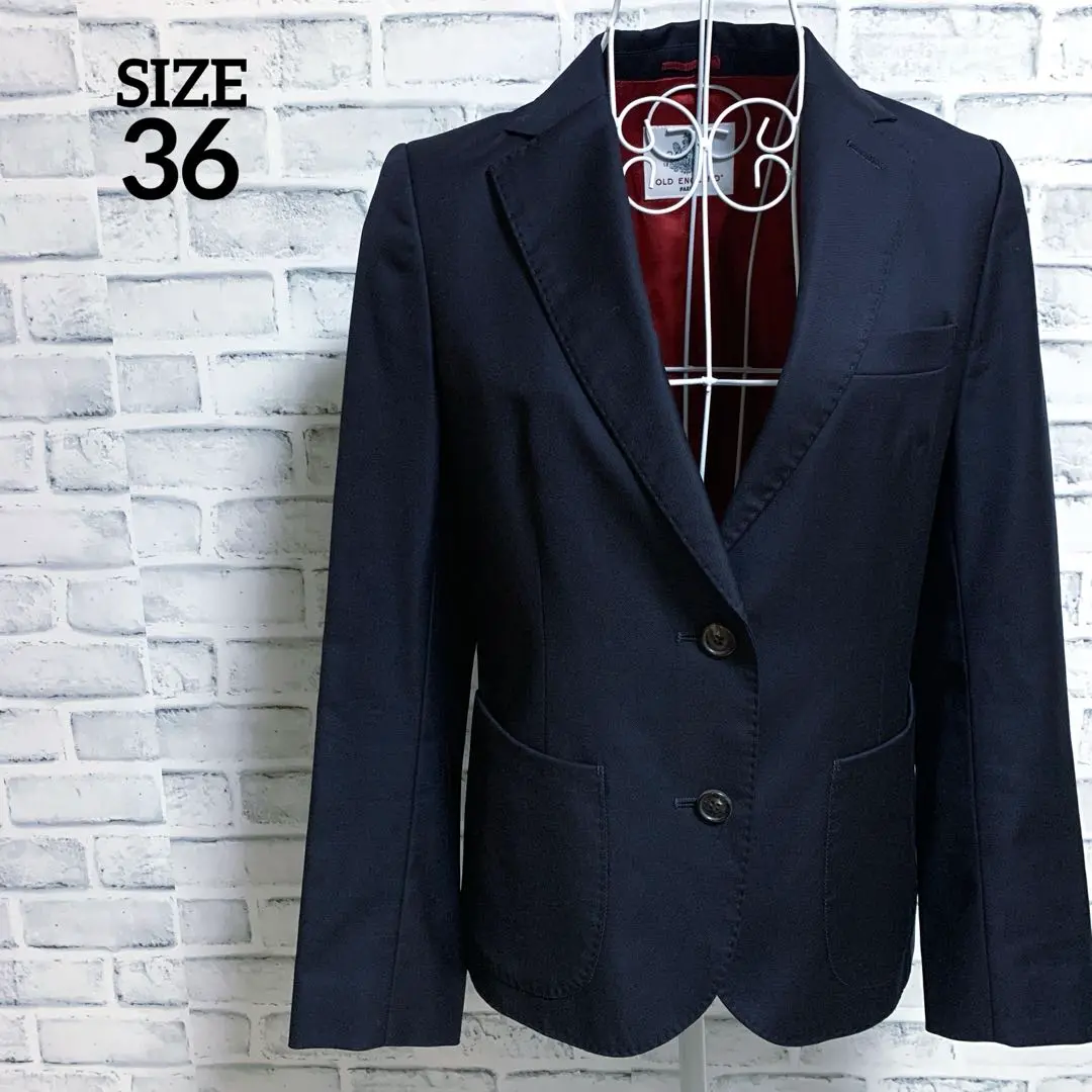 極美品 フランス製 OLD ENGLAND  テーラードジャケット ブレザー ♪ 日本極東貿易 / Vintage England old school ヴィンテージ