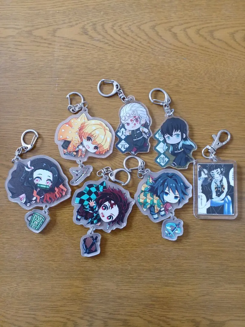 Thumbnail of Kimetsu no Yaiba Acrylic Keyholder Set of 7