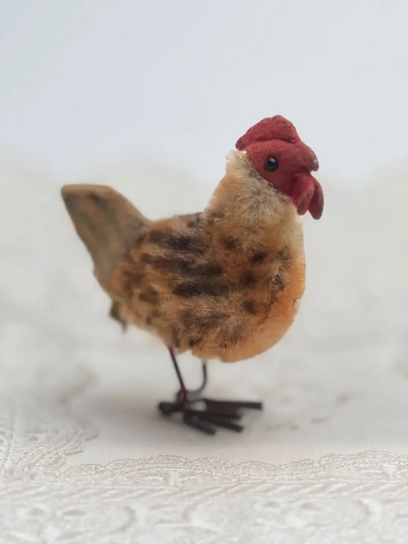 Steiff - シュタイフ★Woolen Hen ID完品★ぽんぽんメンドリ/雌鳥/ニワトリ Steiff - シュタイフ☆Woolen Hen ID完品☆ぽんぽんメンドリ