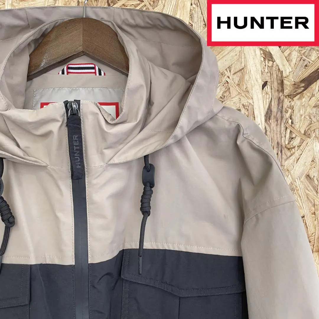 【美品】HUNTER ハンター　ウィンドブレーカー　パッカブル　レインコート 美品】HUNTER ハンターウィンドブレーカーパッカブルレインコート