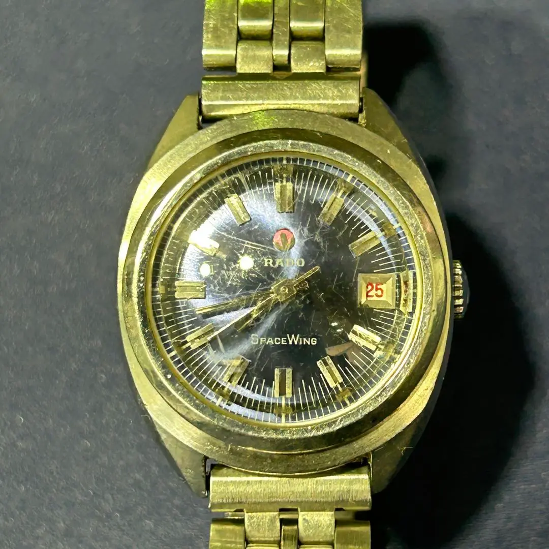 コ*品様 RADO ラドー SPACEWING スペースウイング 自動巻き 稼働 Yahoo!オークション - 35.稼働品・RADO SPACE WING ラドー