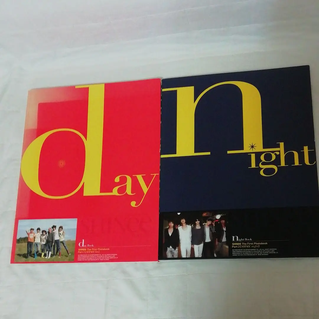SHINee The First Photobook写真集 day night SHINee Day & Night 1st Photobook DVD Jonghyun Taemin Onew