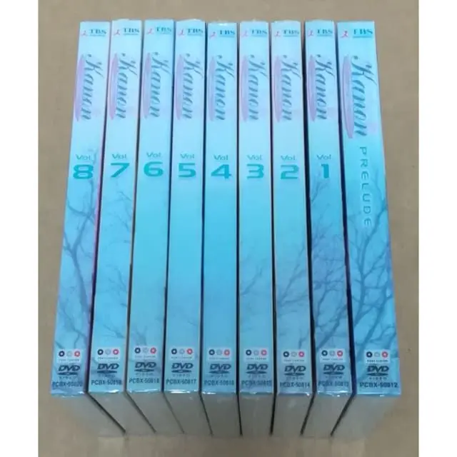 Kanon　カノン　DVD　全８巻PRELUDE　初回限定版　京都アニメーション Amazon.co.jp: Kanon prelude [DVD] : 石原立也, 堀江由衣, 國府