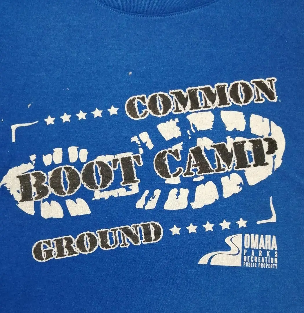 ブートキャンプ　Tシャツ　古着 80s 90s BOOT CAMP Tシャツ XL USA製 シングルステッチ FRUIT OF
