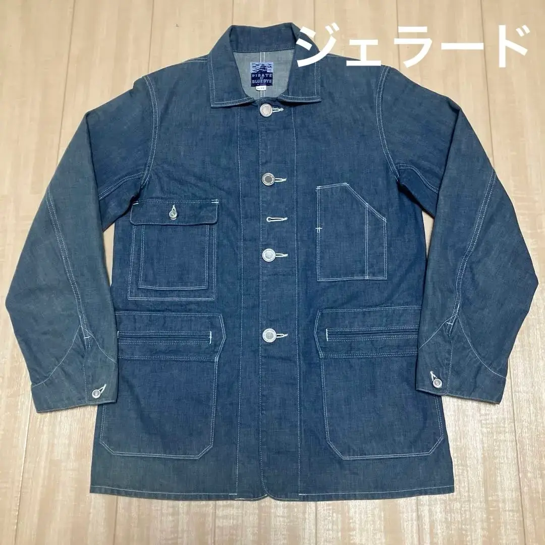 PIRATE OF BLUE DYE JELADO デニムカバーオール サイズM 2025年最新】JELADO メンズ カバーオールの人気アイテム - メルカリ