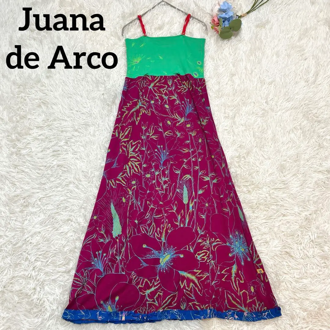 新品【Juana de Arco ホアナデアルコ 】キャミソールワンピース ホアナデアルコ Juana de Arcoワンピースキャミソール