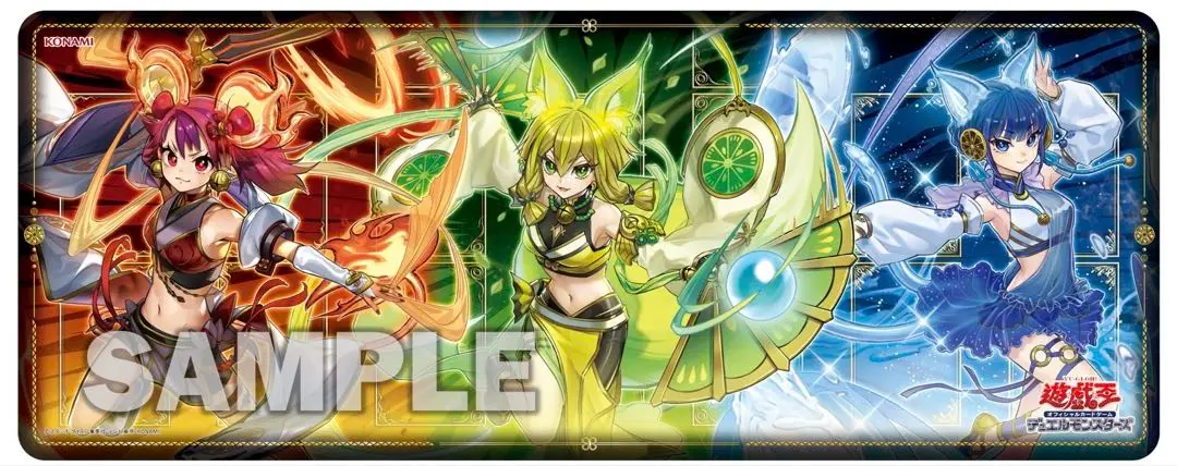 遊戯王 御巫神楽 プレイマット 未開封 公式 アジアの通販 すいか