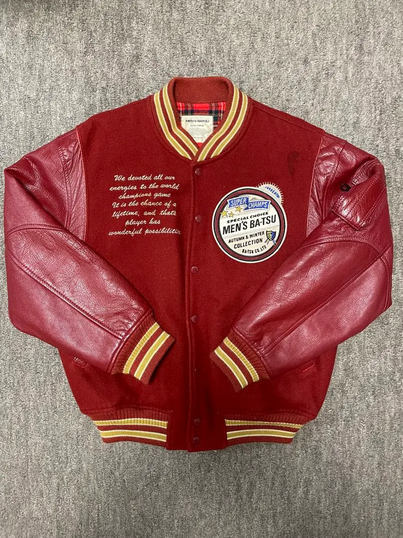 2025年最新】メンズバツ スタジャンの人気アイテム - メルカリ