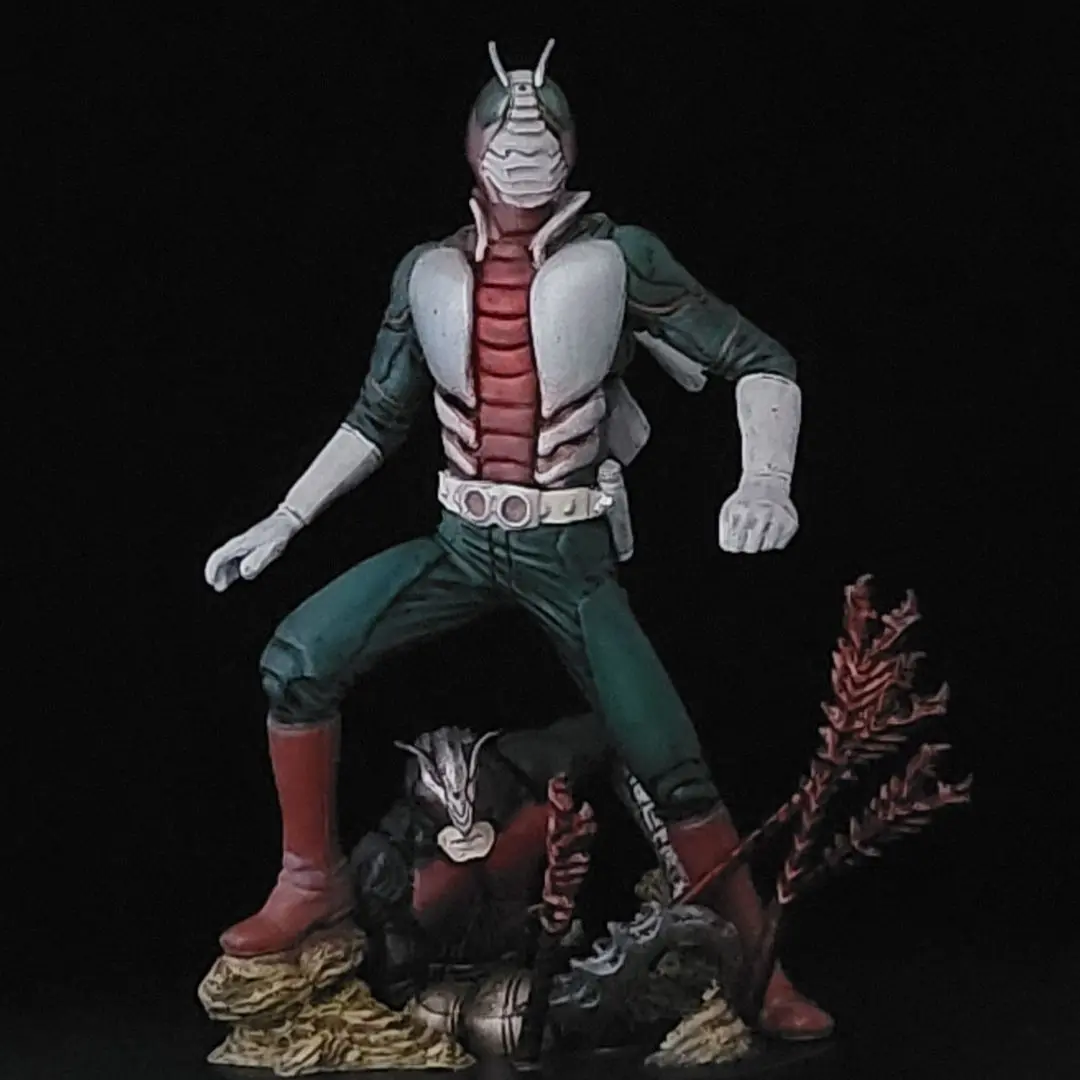 人造人間キカイダー 海洋堂 その1 - 鉄太郎05 ガレージキット