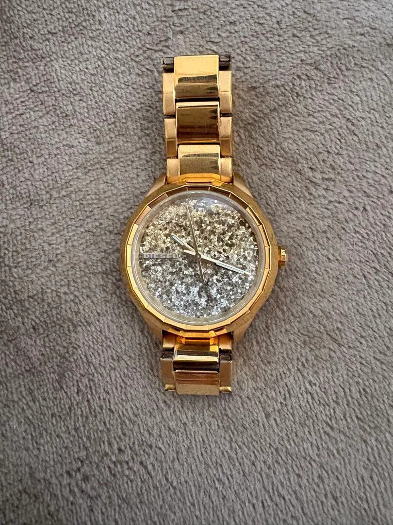 【受注生産品】 DIESEL DZ-5540/クォーツ腕時計/アナログ/GLD/GLD 時計
