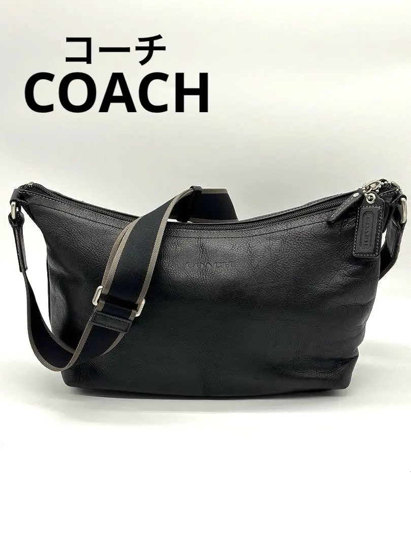 極美品　コーチ　ヘリテージレザー　ショルダーバッグ　ブラック　F70559 楽天市場】コーチ COACH ショルダーバッグ レザー F70559 肩掛け