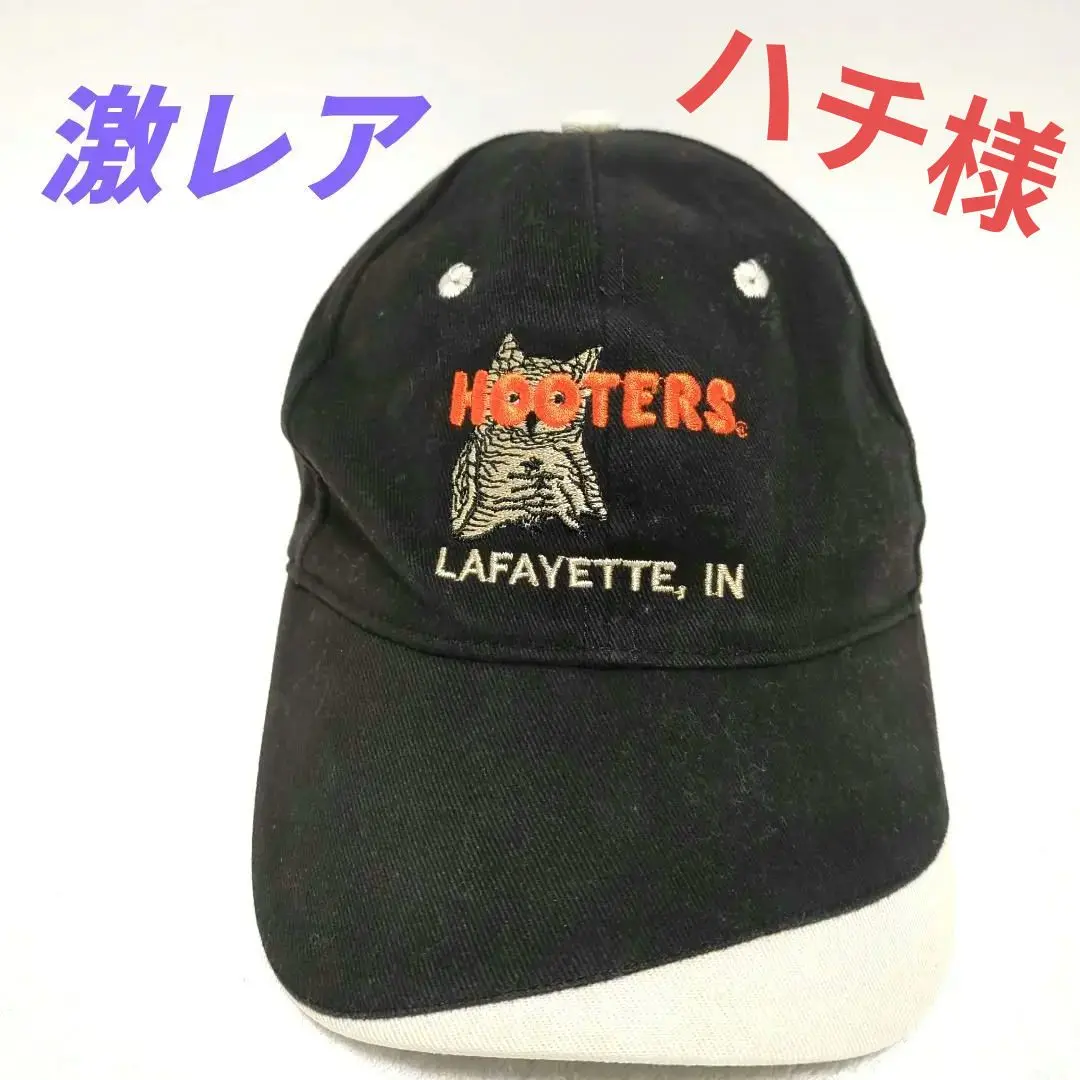 80s Vintage HOOTERS ナイロン キャップ ヴィンテージ 80s ヴィンテージ 企業モノ プリントロゴ ナイロンキャップ