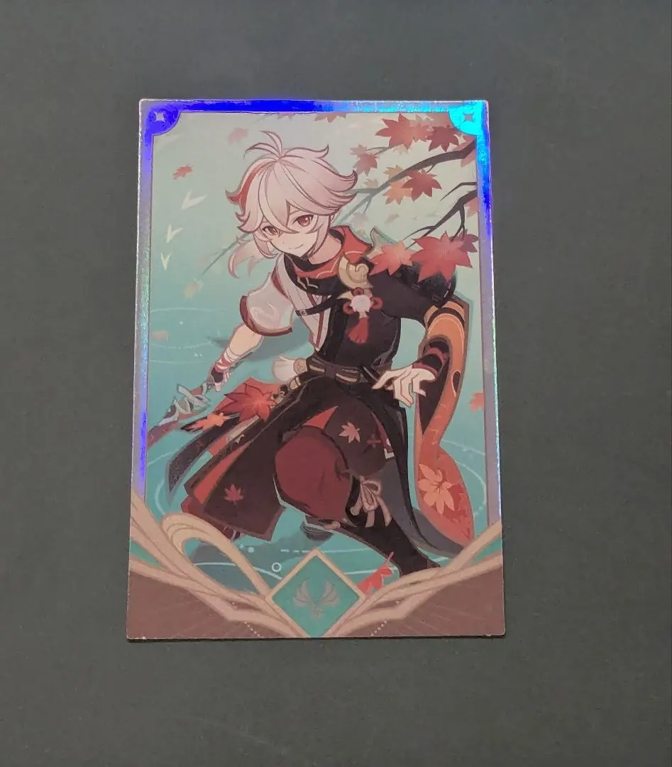 Thumbnail of Kaedehara Kazuha Genshin Impact Genius Invokation TCG Random Photocard Genshin Cafe in Seoul