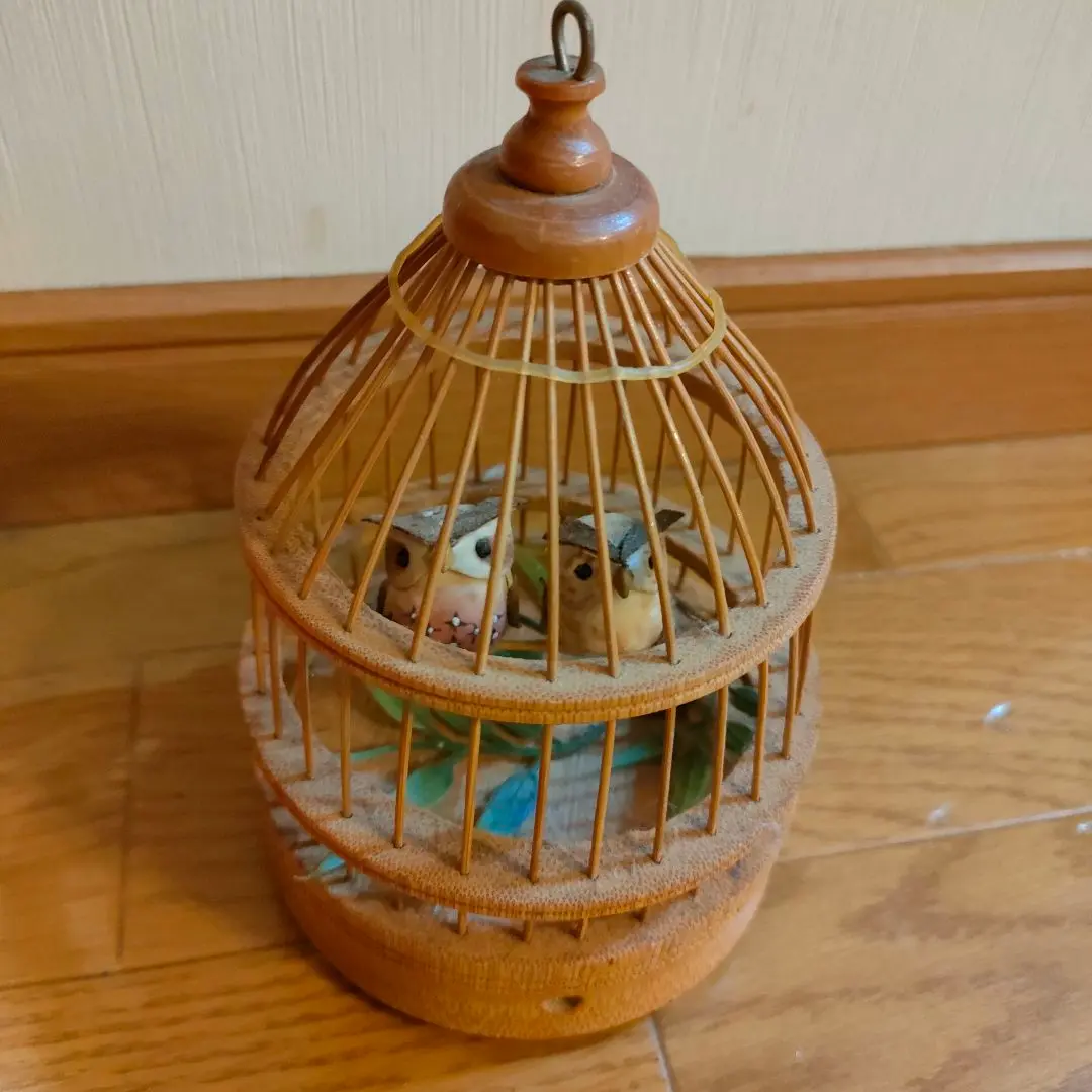【レトロ品】竹鳥籠　観音開き造り声桶　セット 2025年最新】竹 鳥籠の人気アイテム - メルカリ
