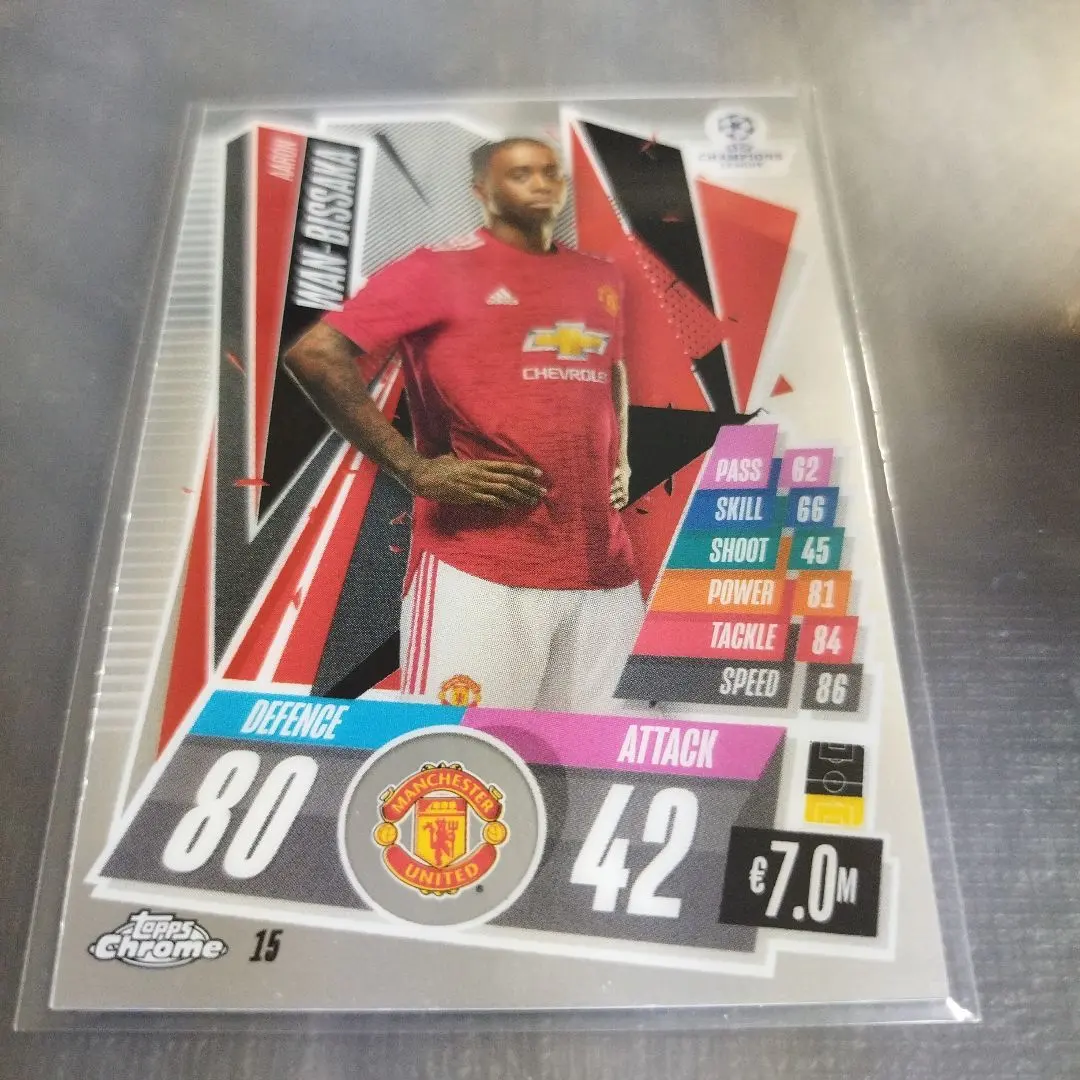 Thumbnail of Top Chrome Match Attacks UEFA CL Aaron Wan-Bissaka