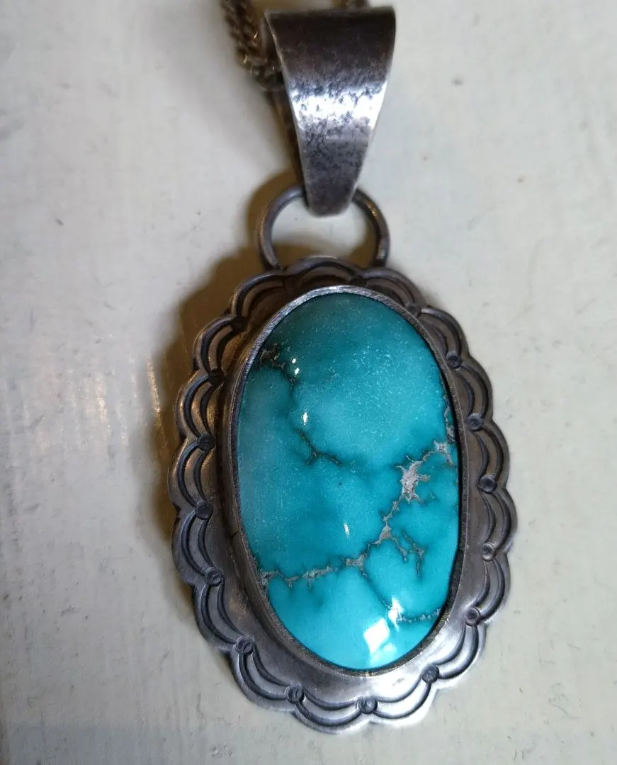 全新 項鍊 土耳其石 Randy Bubba 印第安珠寶 的縮圖