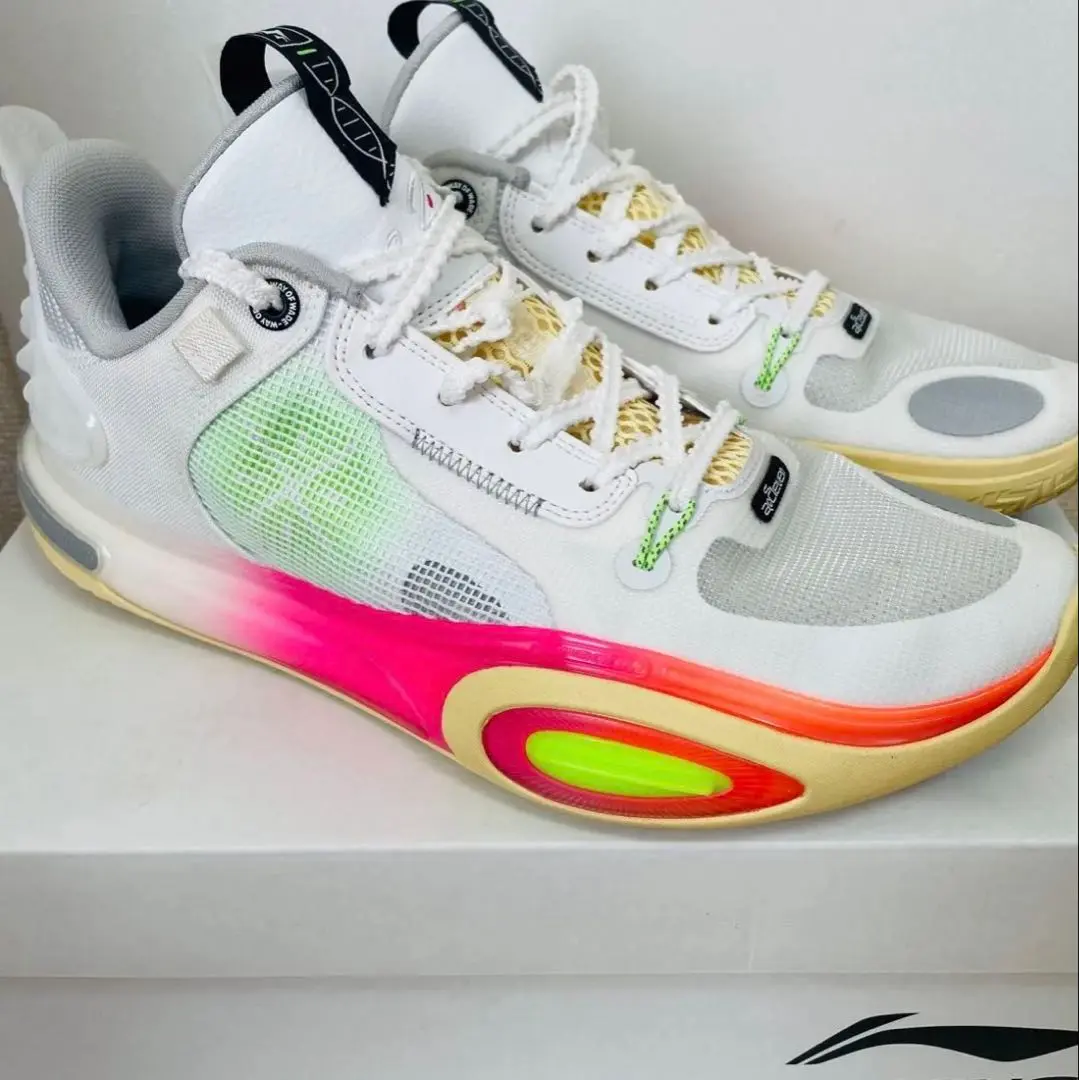 新品未使用 正規品WADE ALL CITY11 V2 化学反応 US9.5 LiNing Wade All City 11 V2 'Chemical Reaction'