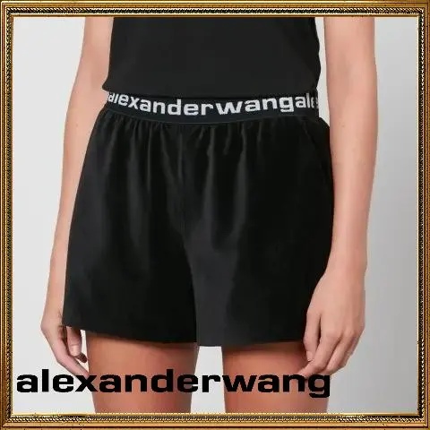 alexanderwang ロゴプリント ショートパンツ alexanderwang プリントショートパンツ Alexander Wang Allover