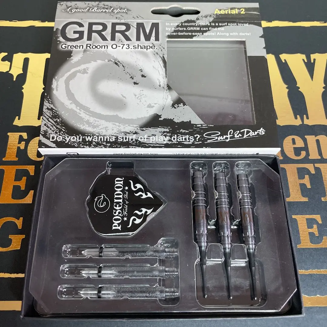 【値下げしました！】ダーツ　Green Room　POSEIDON Aerial GREEN ROOM】Aerial2 グリーンルーム ポセイドンシリーズ 宇佐美