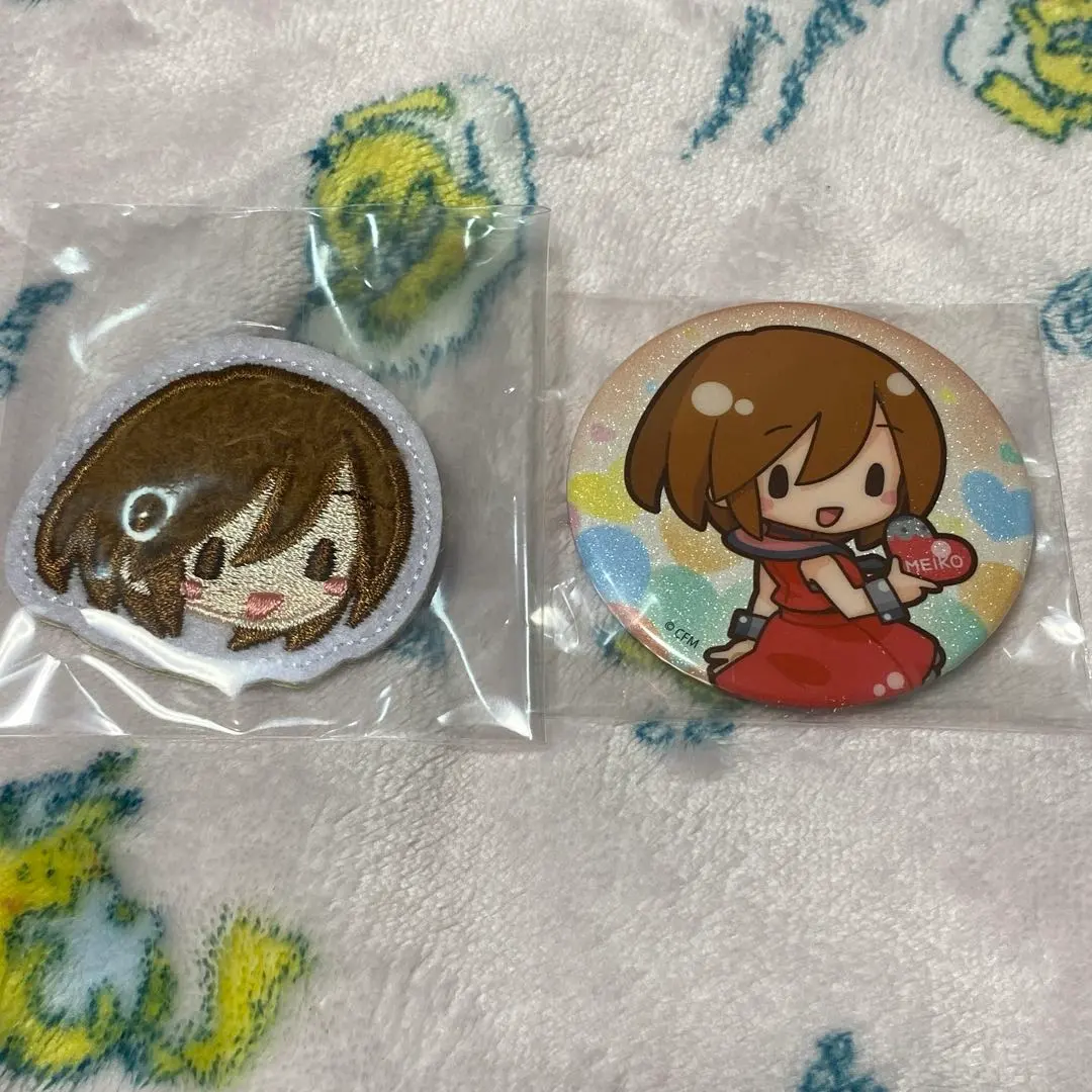 Thumbnail of Sega Lucky Kuji: Fuwapuchi Moko Moko Stickers & Can Badges