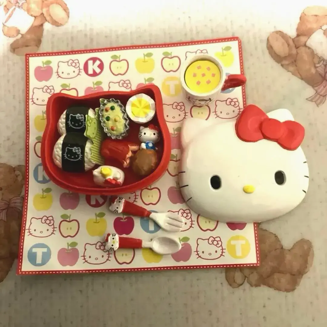 グルメdeキティ　キティリーメントミニチュア キティ ミニチュア フィギュア グルメdeキティ サンリオ