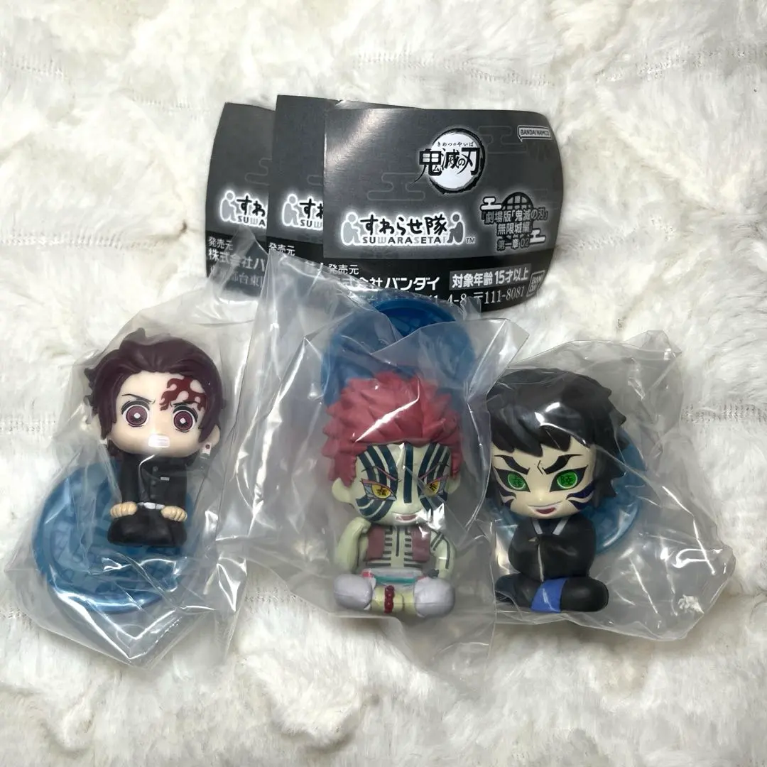 Thumbnail of Kimetsu no Yaiba Suawase-tai Set [Tanjiro Kamado, Akaza, Kaigaku]