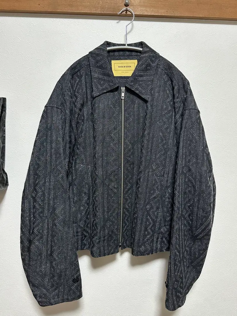 超美品 SEVEN BY SEVEN ブラック ブルゾン リブス ジャンパー 2025年最新】セブンバイセブン メンズ ジャンパー・ブルゾンの
