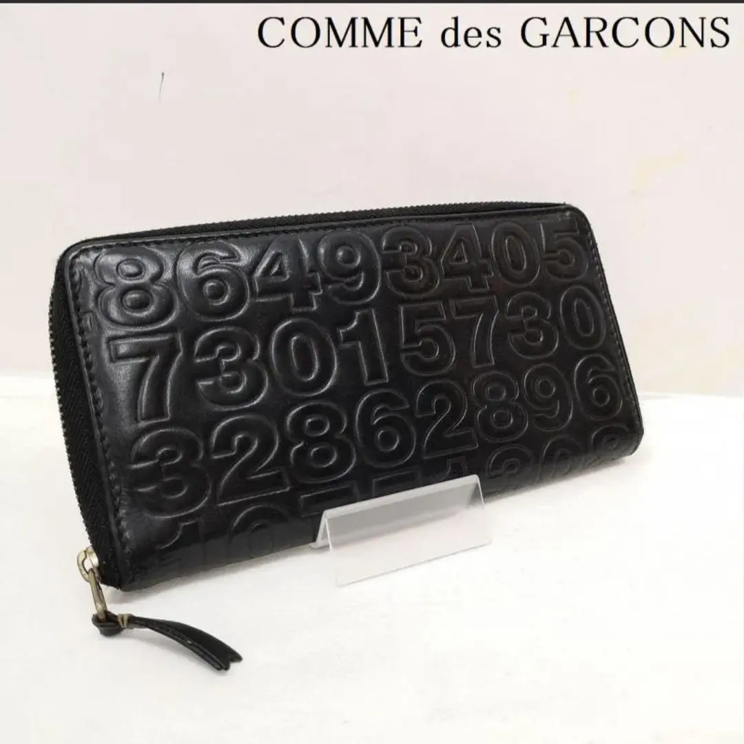 コムデギャルソンタッセル付 COMME des GARÇONS ブラックお財布 コムデギャルソンタッセル付 COMME des GARÇONS ブラックお財布