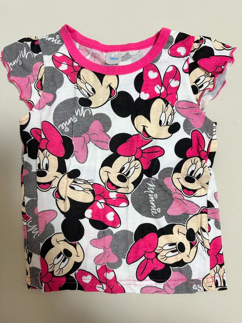 Thumbnail of Nishimatsuya Minnie Mouse short-sleeved T-shirt, size 110