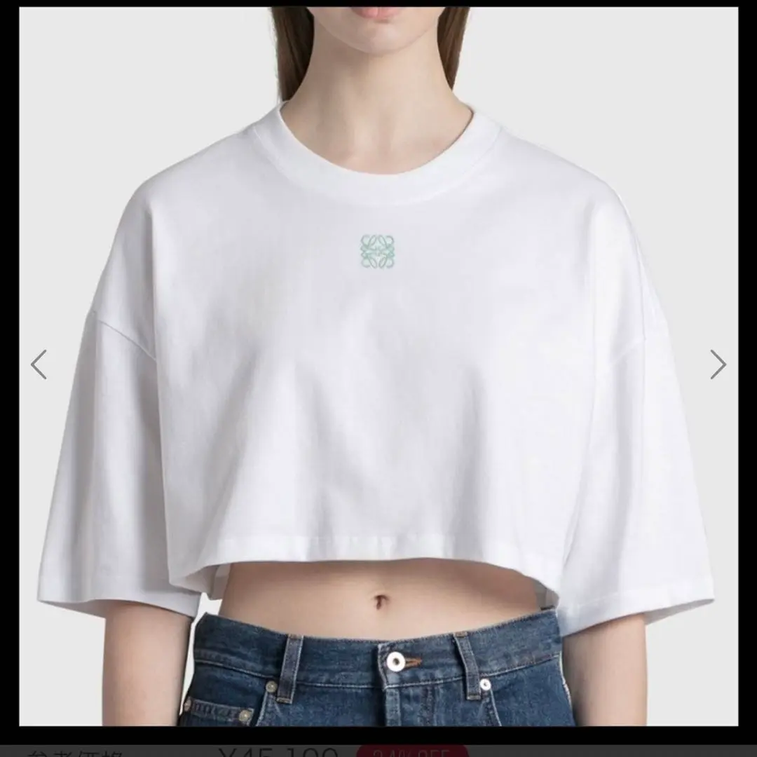 2025年最新】ロエベ tシャツ クロップド丈の人気アイテム - メルカリ