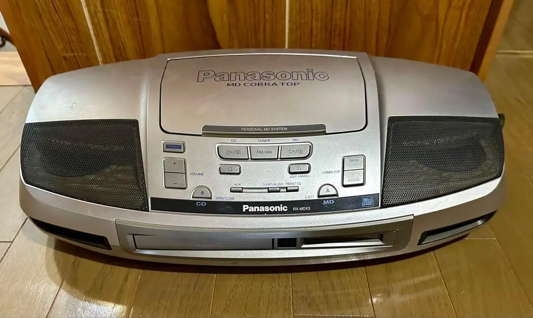 Panasonic MD COBRA TOP RX-MDX3 みゆき Panasonic RX-MDX3 MINI DISC Personal MD System Very Good