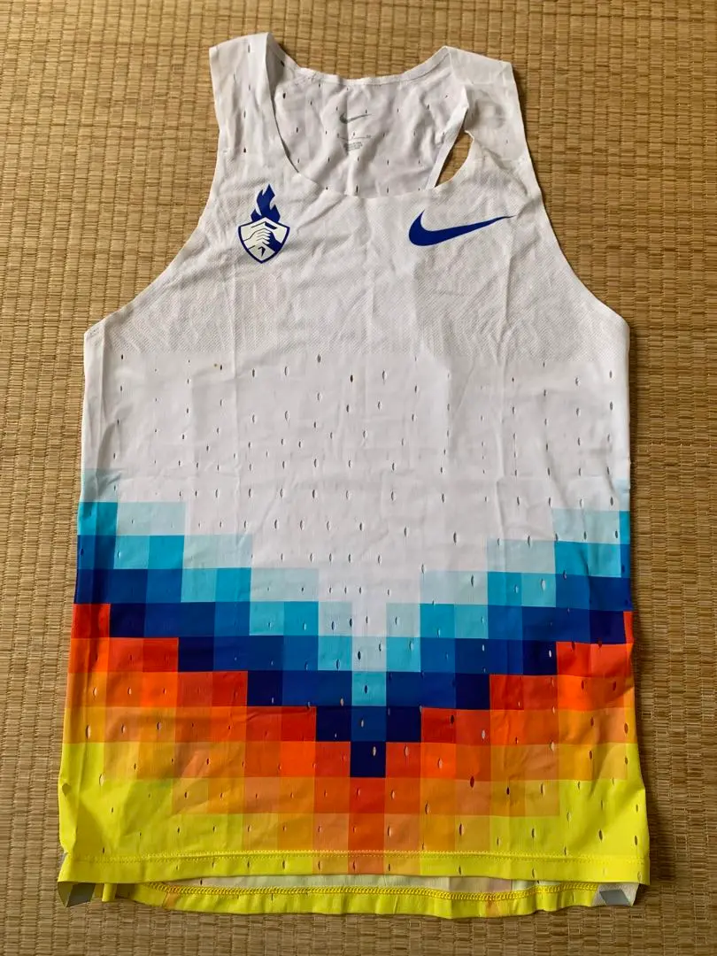 NIKE - NIKE シングレット 2020 大迫傑選手着用  美品 2025年最新】ナイキ シングレット 大迫の人気アイテム - メルカリ