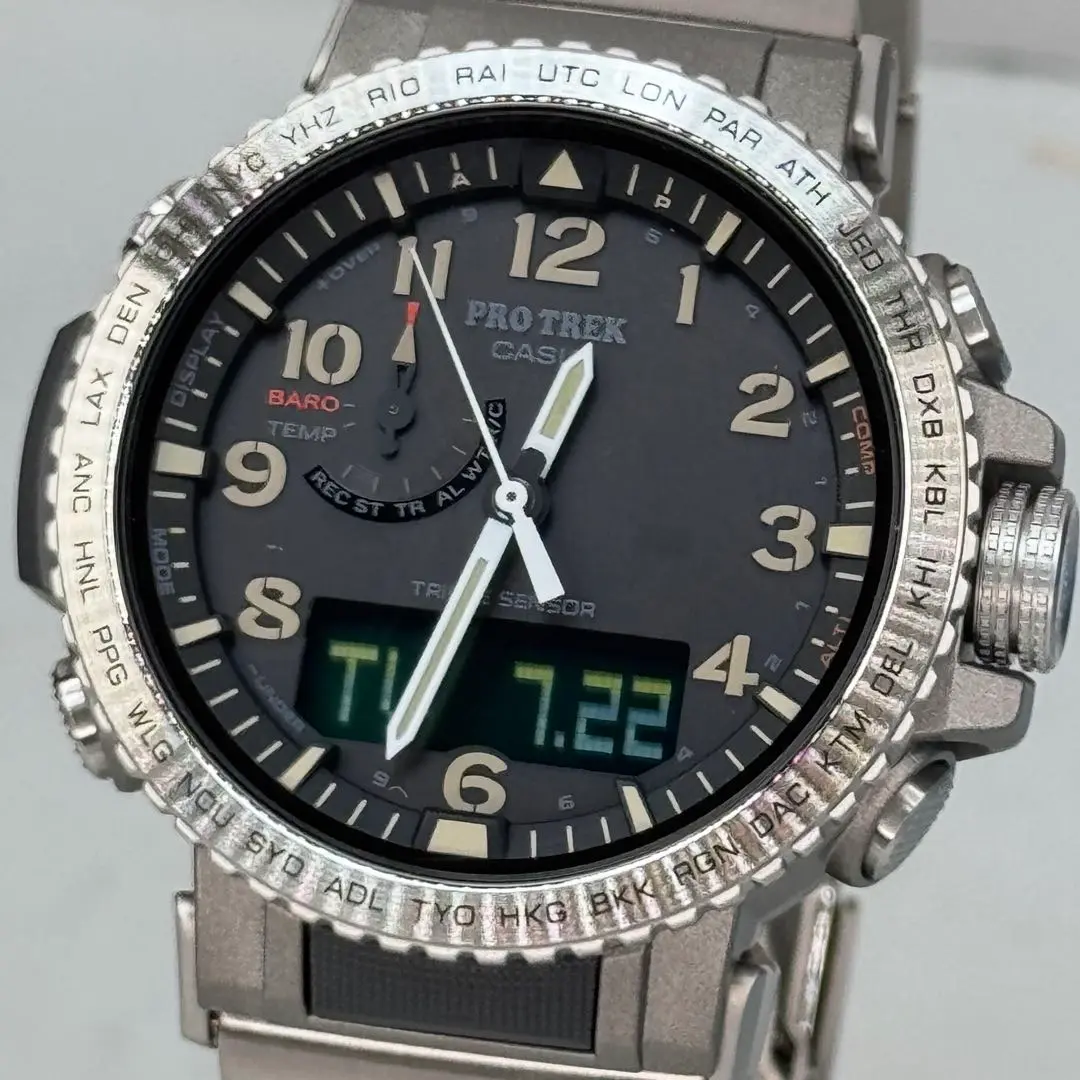 CASIO◆PROTREK/チタン/PRW-50T-7AJF/箱・フルコマ CASIO◇PROTREK/チタン/PRW-50T-7AJF/箱・フルコマ - メルカリ