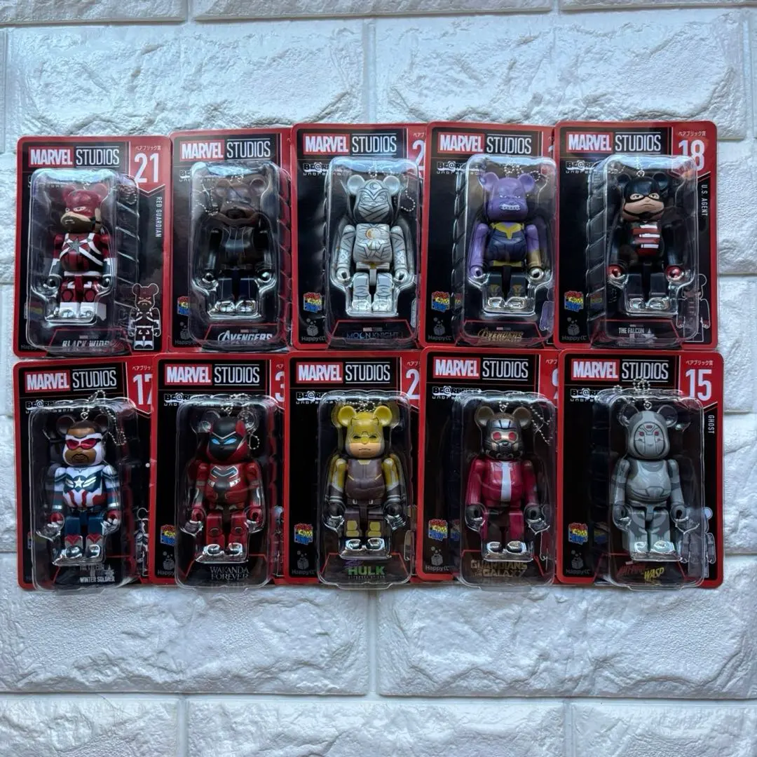 Thumbnail of Marvel Studios Bearbrick Figure Set of 10 BE@RBRICK