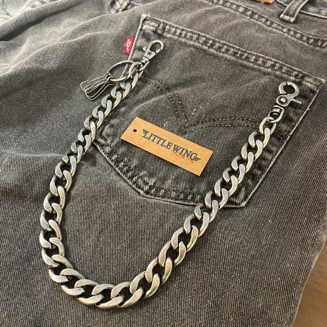 littlewing ウォレットチェーン　60s 復刻 LITTLE WING 60'sヴィンテージ ショートタイプ 極太ウォレット