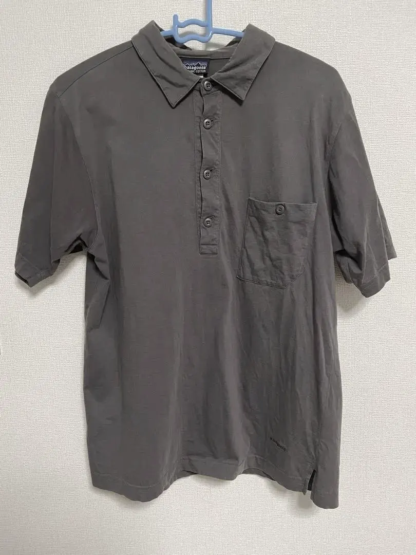 Thumbnail of [Price Reduced] Patagonia Polo Shirt S Charcoal Gray