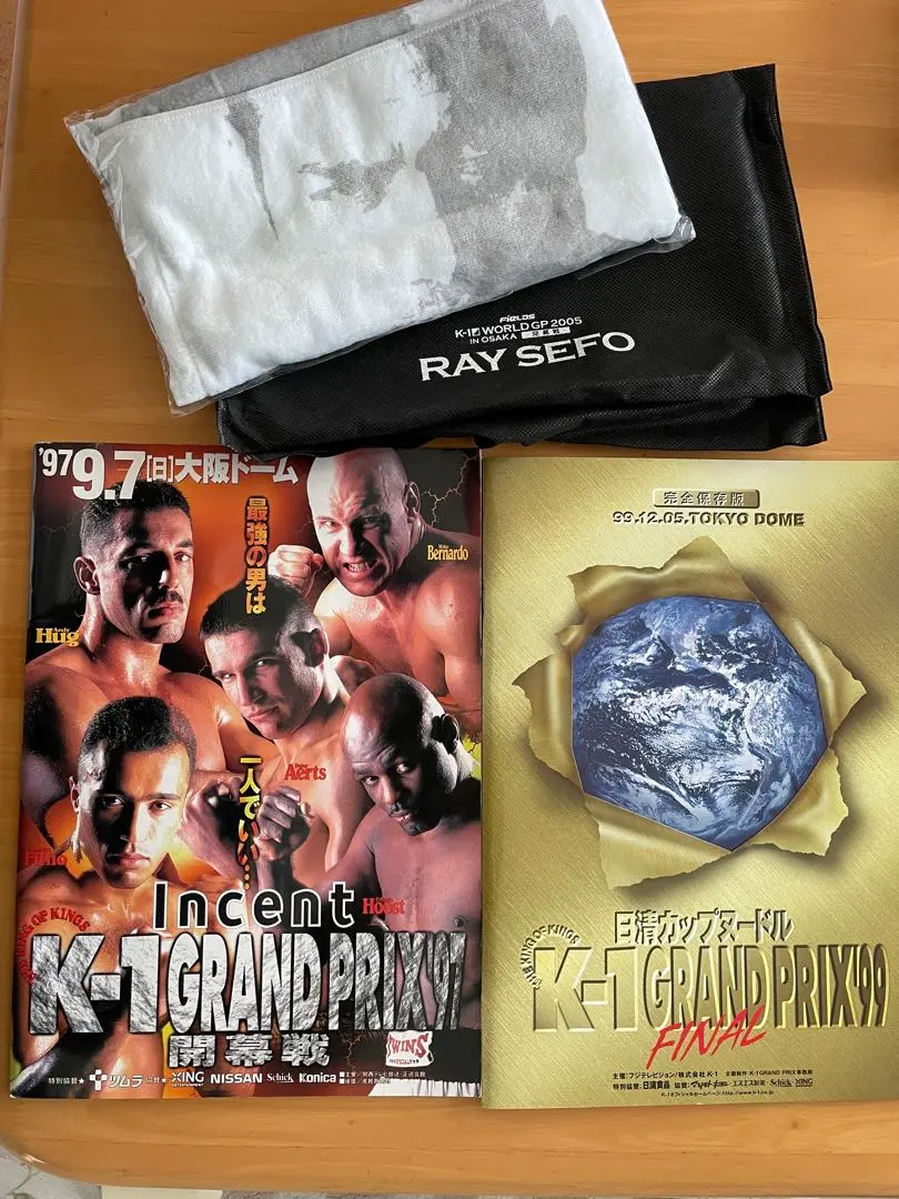 K-1 GRAND PRIX プログラムパンフレットセット＋オマケ 2025年最新】パンフ K 1 GRAND PRIXの人気アイテム - メルカリ