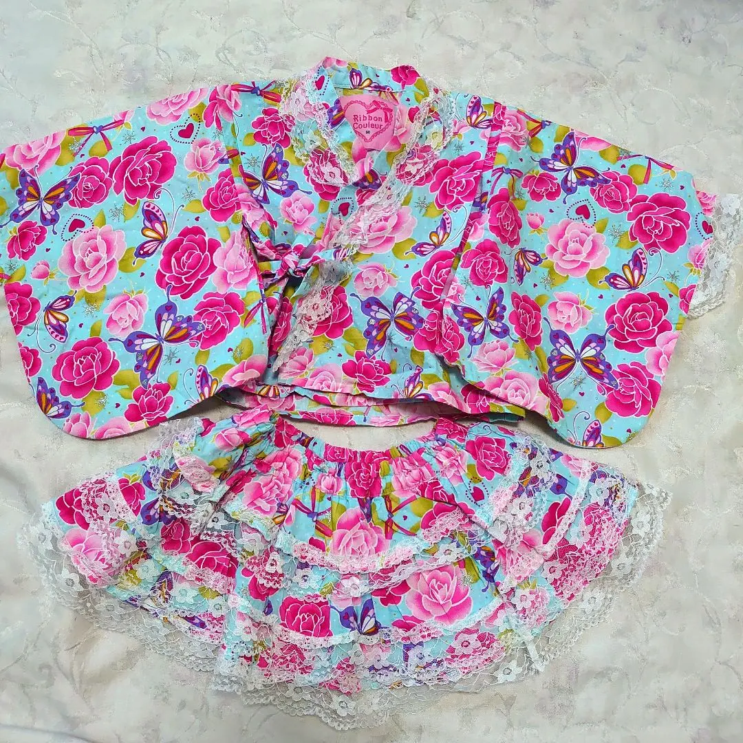 Thumbnail of Ribbon Couleur Yukata 90cm