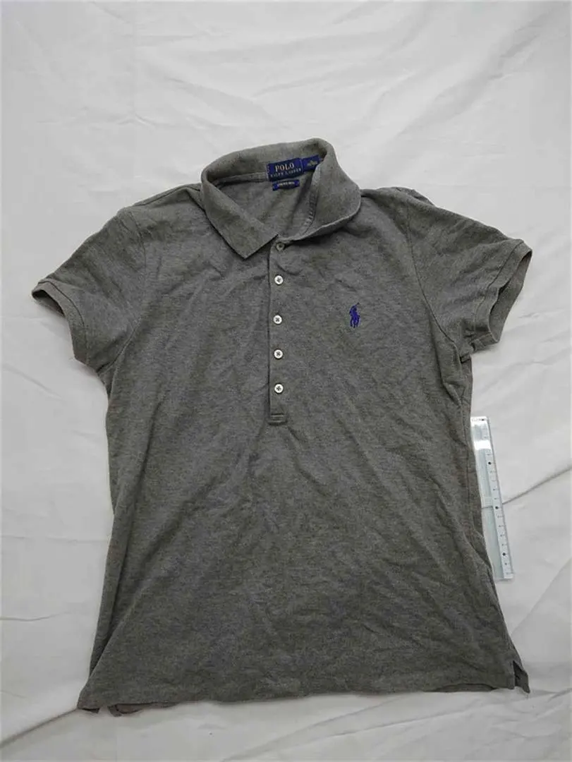 &保羅·拉夫·勞倫 彈力網眼布 Polo 衫 XL 灰色系 的縮圖