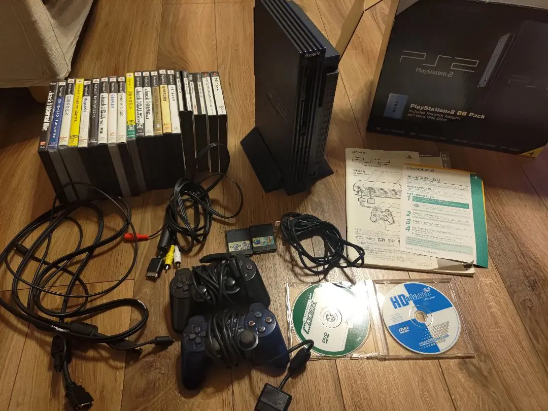 プレステ2 HDAdvance ver3.0 HDD付き　おまけ付き PlayStation2 - HD Advance 3.0 JPNver ps2 HDD起動の通販 by