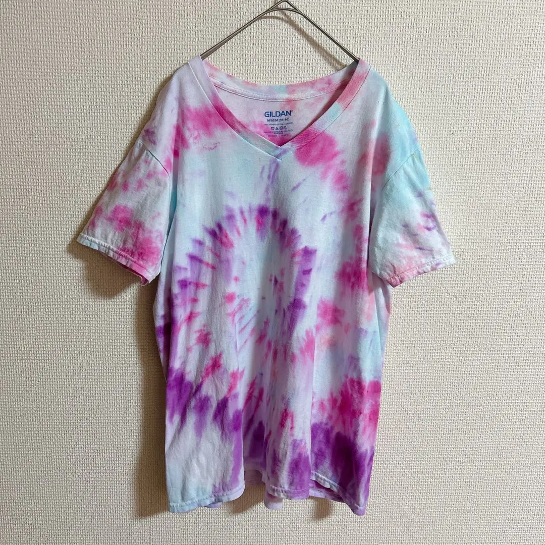 Thumbnail of GILDAN 【M】Tie-dye T-shirt Women's Tops