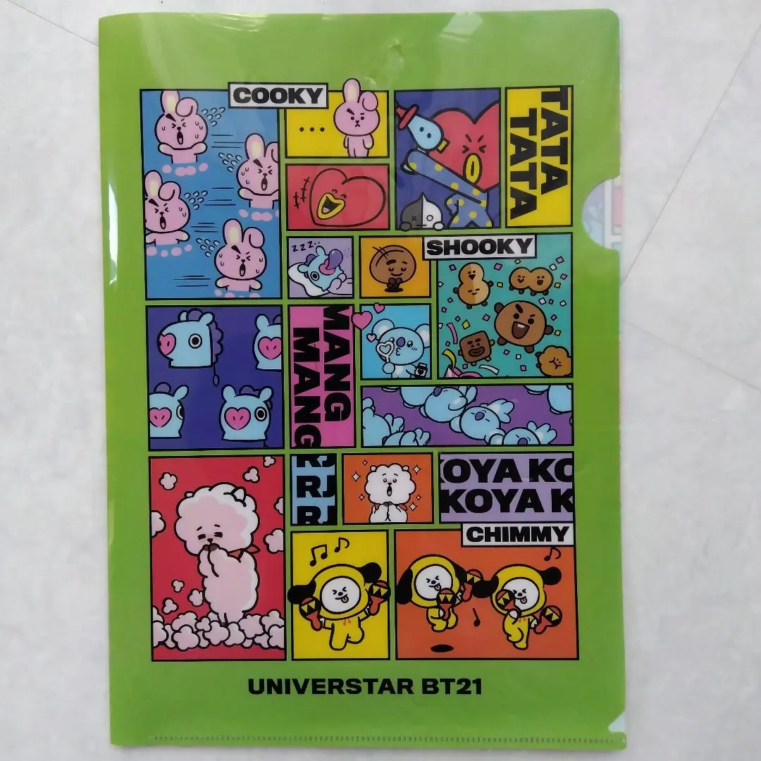 Thumbnail of BT21 Clear File - Kura Sushi - Novelty - BTS