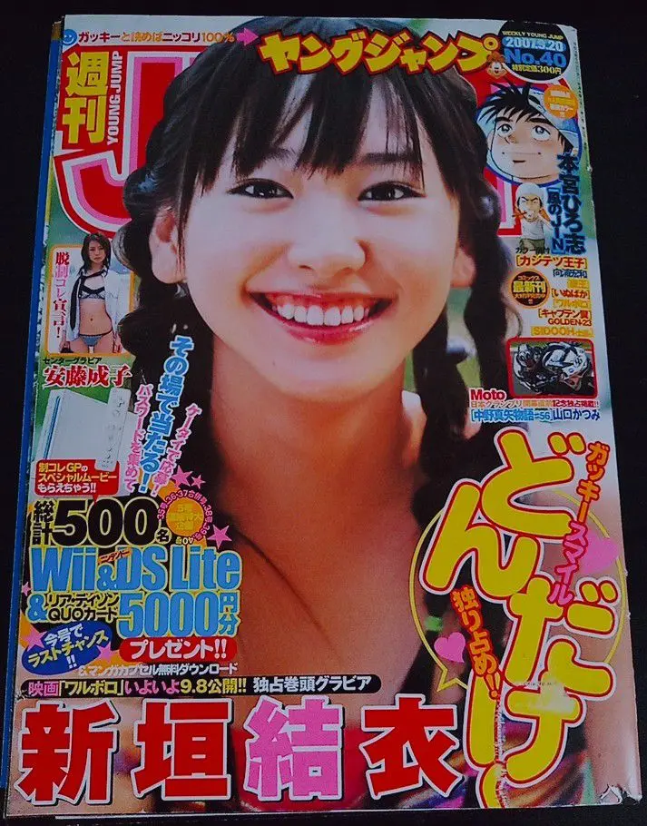 新垣結衣 切り抜き３冊分 ヤングジャンプ、sabraサブラ、FLASH 新垣結衣 切り抜き3冊分 ヤングジャンプ、sabraサブラ、FLASH