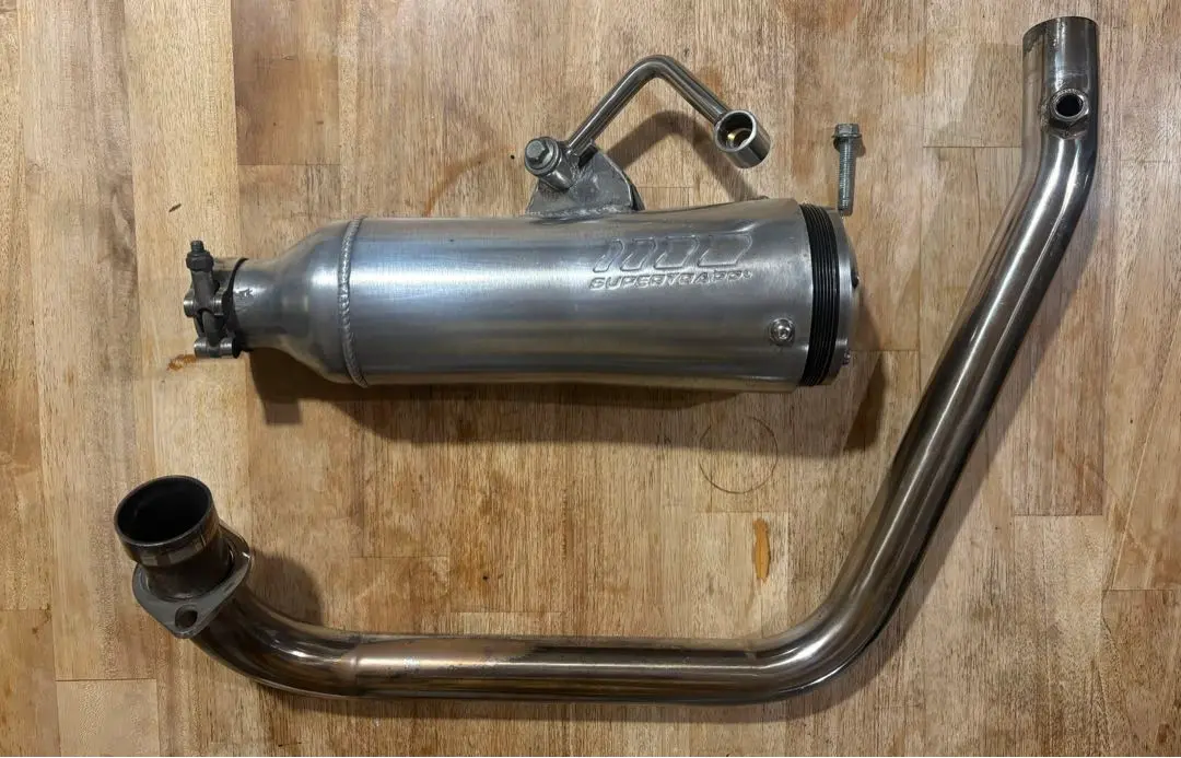 スーパートラップ　サイレンサー　バンバン　TW FTRなど　38径 スーパートラップ サイレンサー バンバン TW FTRなど 38径