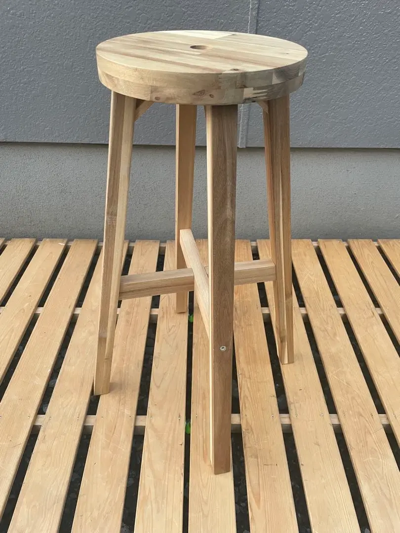 北欧風　木製スツール　丸椅子　IKEA IKEA イケア FROSTA フロスタ スツール フロスタ 木製 チェア 丸