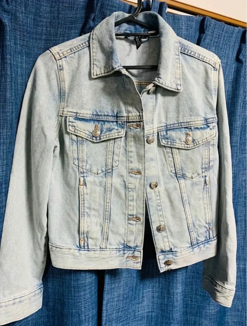 Thumbnail of New★Jean Jacket★XS★Light Blue★Women's Positive★Denim★H&M