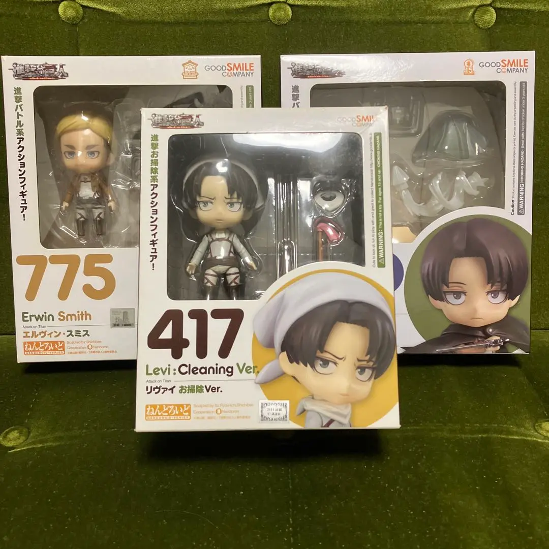【新品未開封】リヴァイ　ねんどろいど　お掃除バージョン Amazon.co.jp: ねんどろいど リヴァイ お掃除Ver. : ドラッグストア