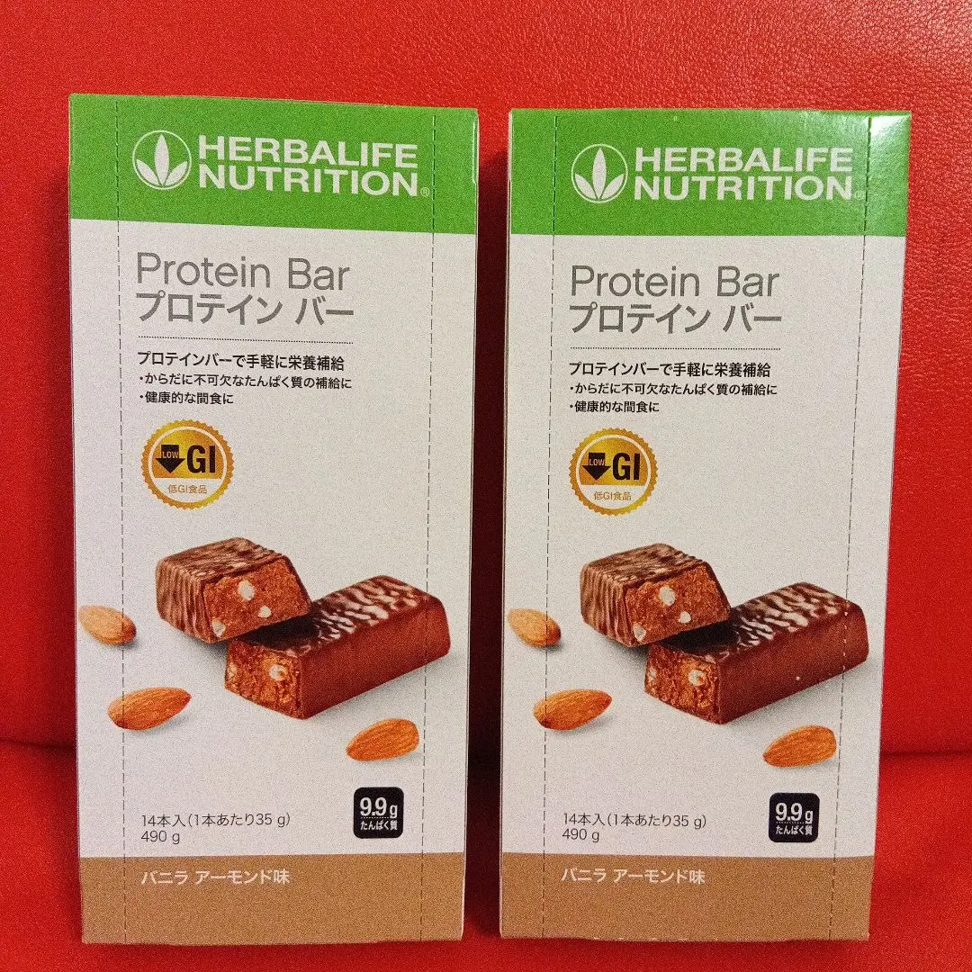 【新品】HERBALIFE プロテインバー 4箱セット　ハーバライフ Amazon.co.jp: ハーバライフ プロテインバー バニラアーモンド