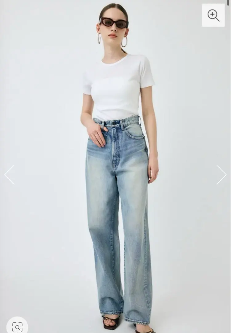 MOUSSY 直筒牛仔褲 的縮圖