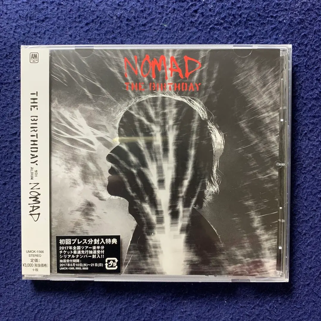 The Birthday NOMAD CD+DVD 初回盤 The Birthday NOMAD CD + DVD 初回限定盤